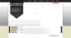Desktop Screenshot of cayirovademircelik.com